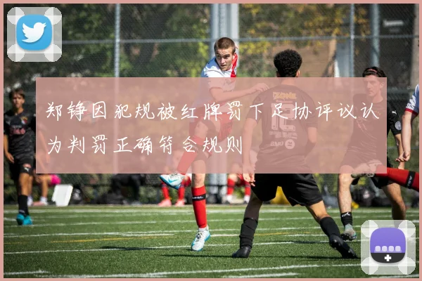 郑铮因犯规被红牌罚下足协评议认为判罚正确符合规则